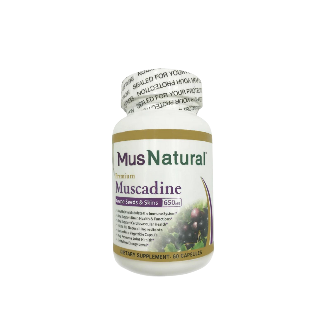 MusNatural Grape Seeds and Skin Capsules